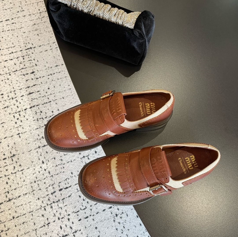 Miu Miu Leather Shoes